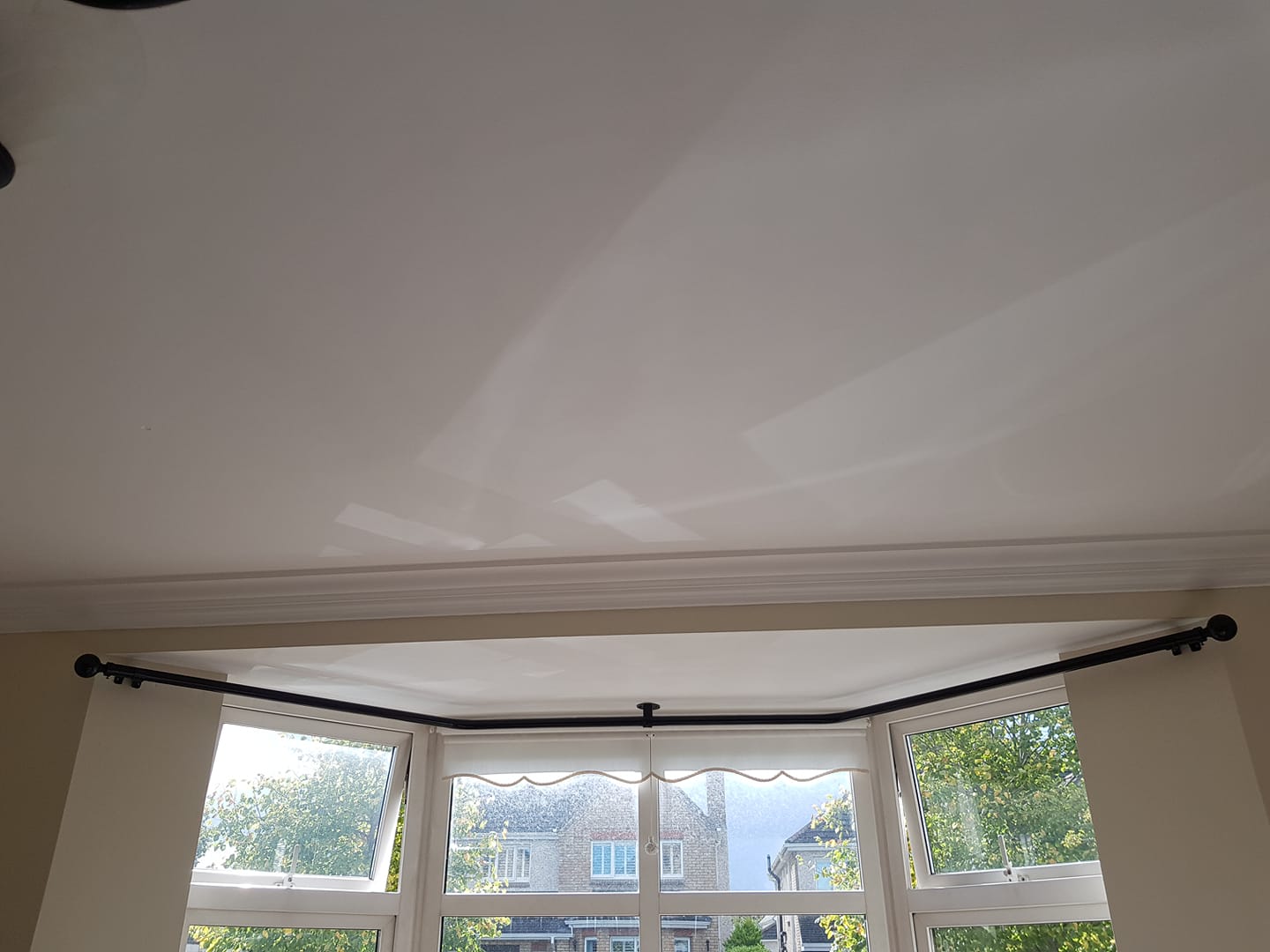 custom made bay window curtain poles ireland